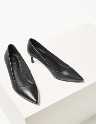 m&s kitten heel shoes