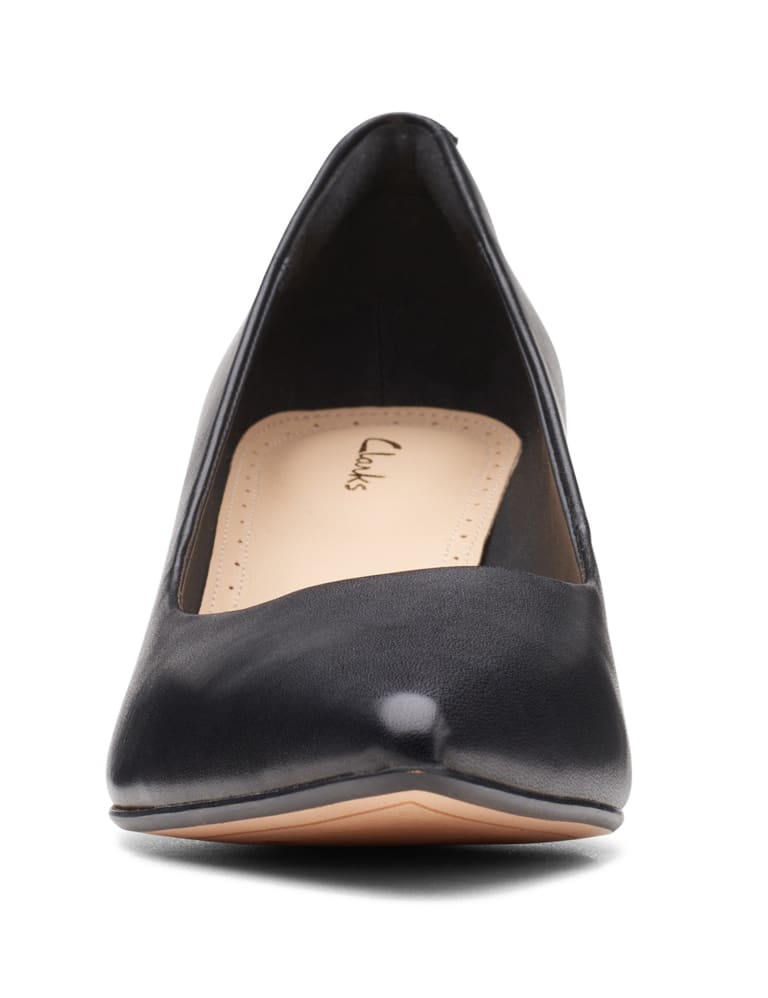 Clarks kitten heel sales court shoes