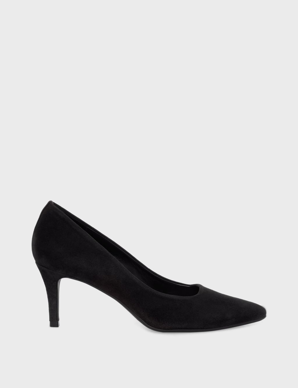 Leather Kitten Heel Pointed Court Shoes 3 of 6