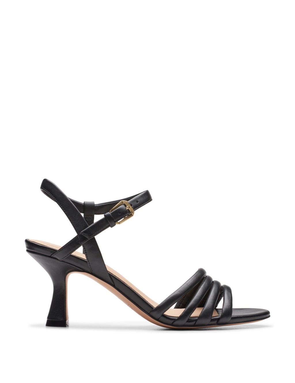 Leather Kitten Heel Sandals | CLARKS | M&S