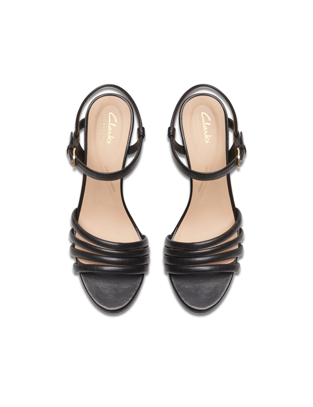 Clarks kitten heel sandals on sale