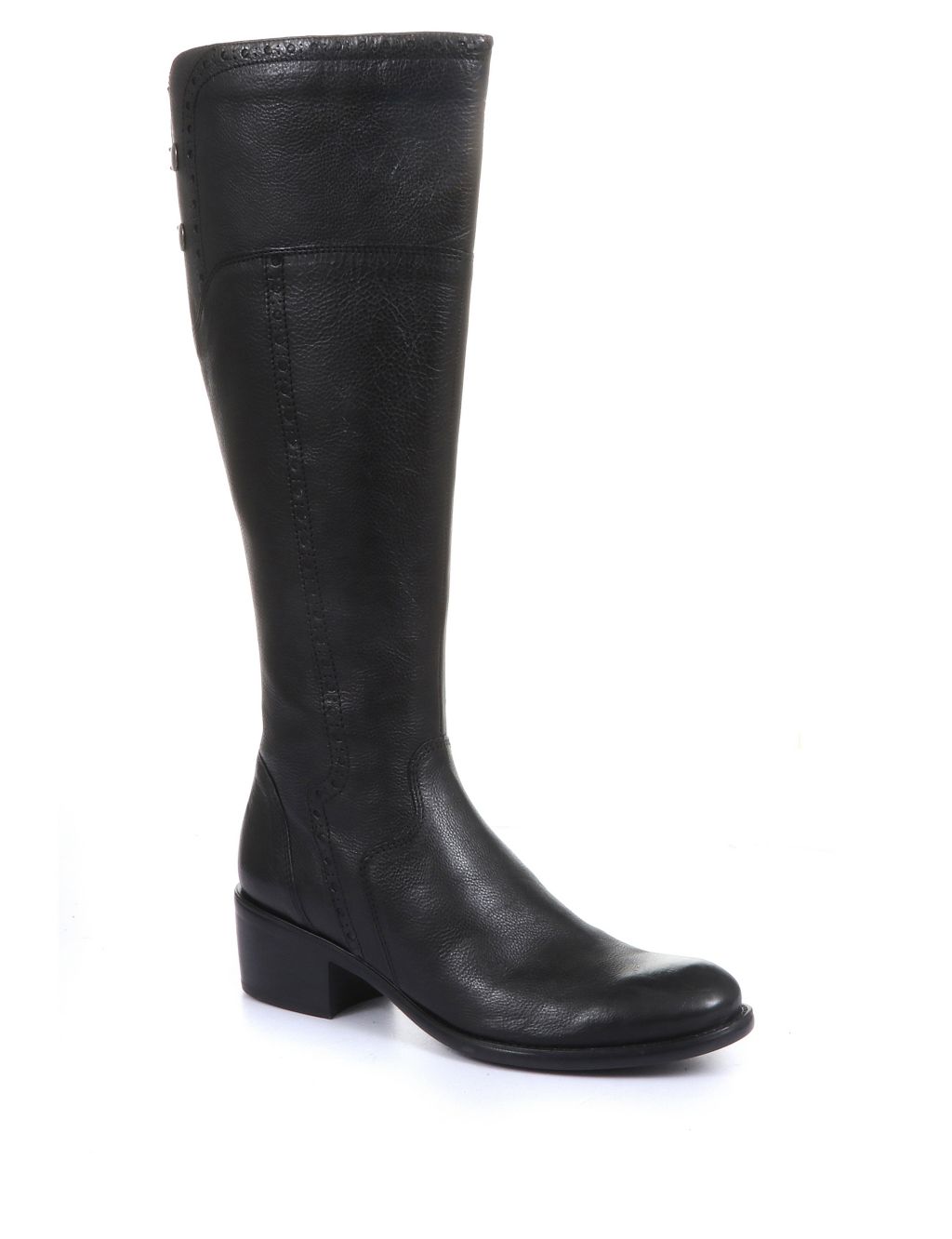 Leather Knee High Boots
