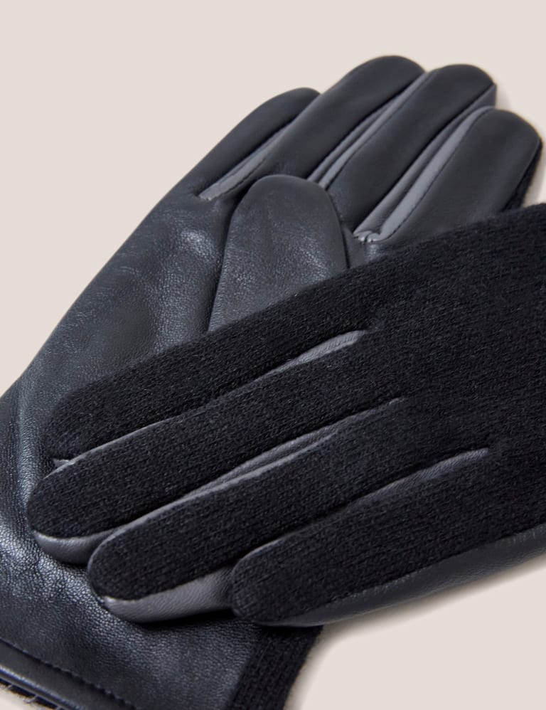 M&s mens leather gloves sale