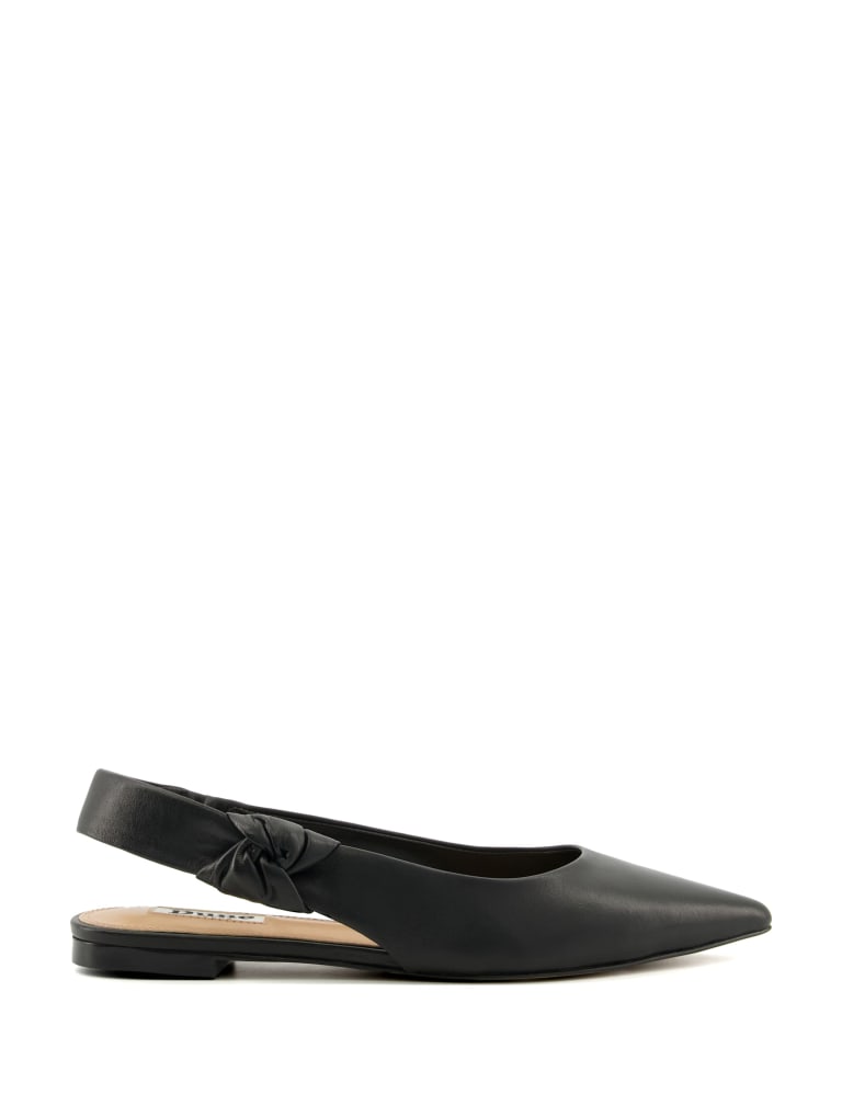 Flat pointed toe slingback shoes on sale