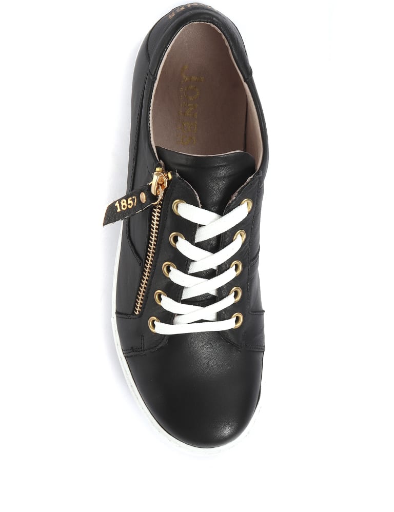 Cheap leather shop trainers