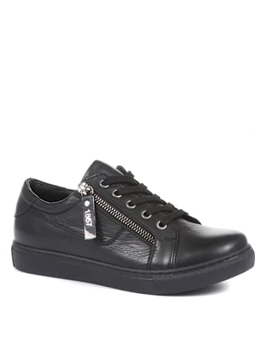 Leather Lace Detail Trainers 2 of 5