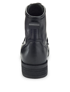 Leather Lace Up Ankle Boots with Insolia Flex® Image 2 of 4