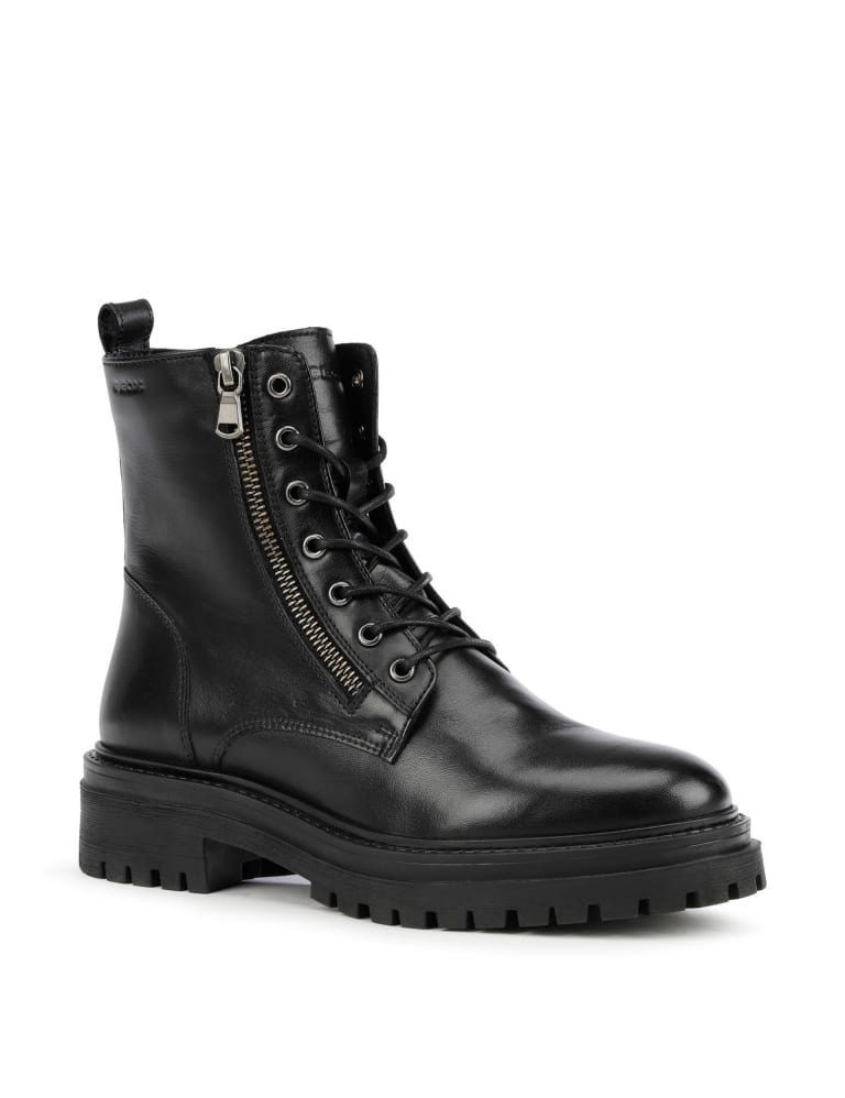 Block heel combat boots outlet