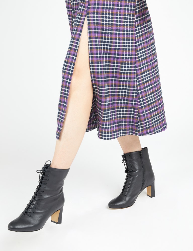 Marks and spencer deals lace up boots