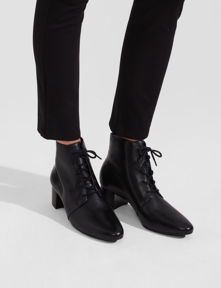 Marks and spencer on sale black ankle boots