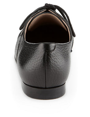 Leather Lace Up Brogue Shoes Image 2 of 4
