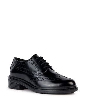 Leather Lace Up Brogues Image 2 of 6