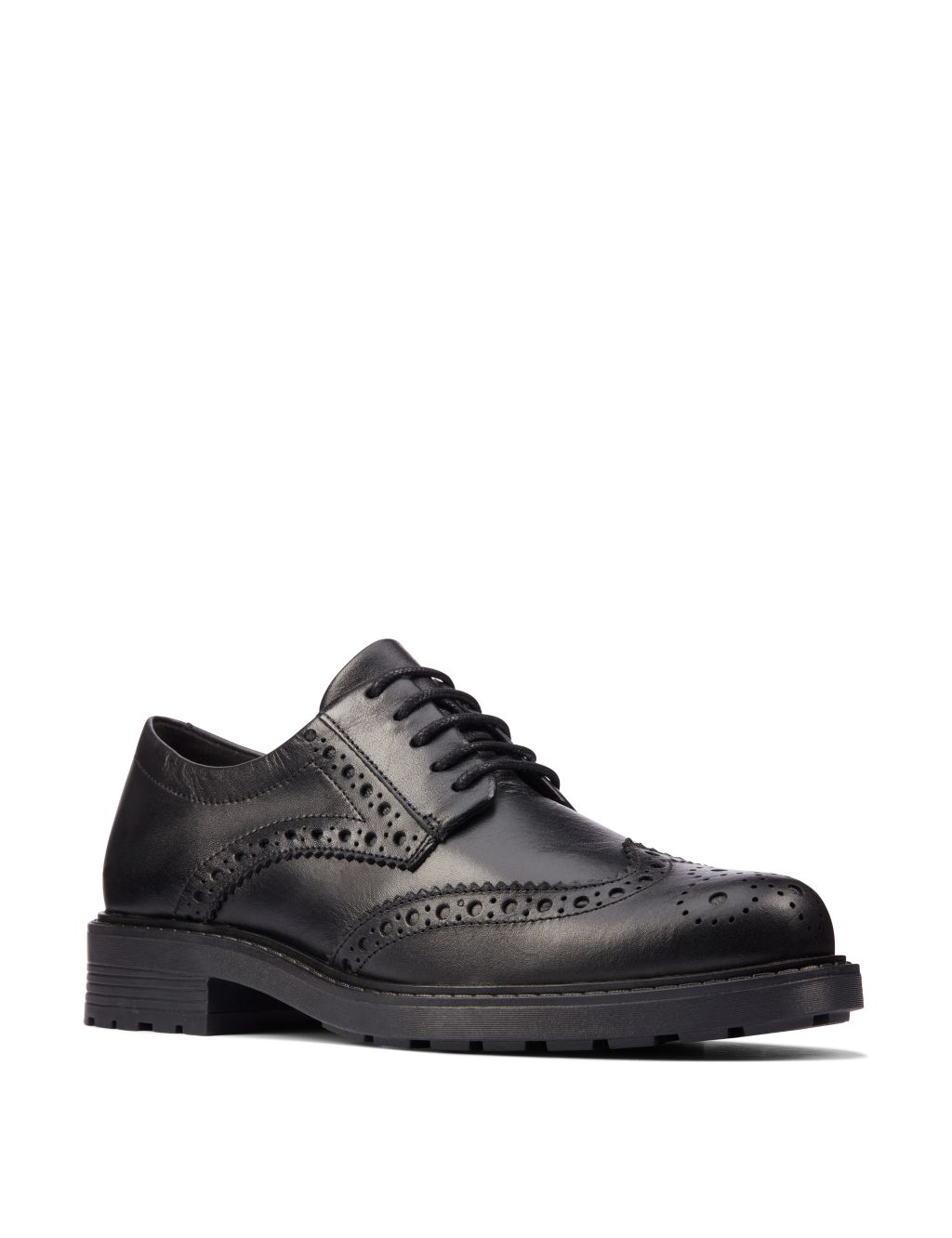 Leather Lace Up Brogues | CLARKS | M&S