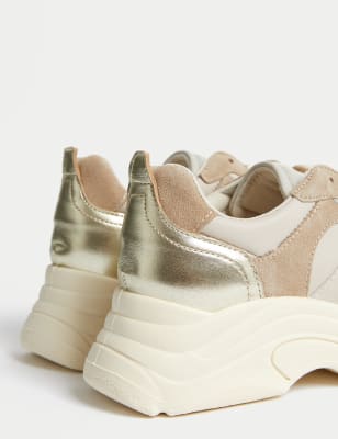 Chunky cheap platform trainers