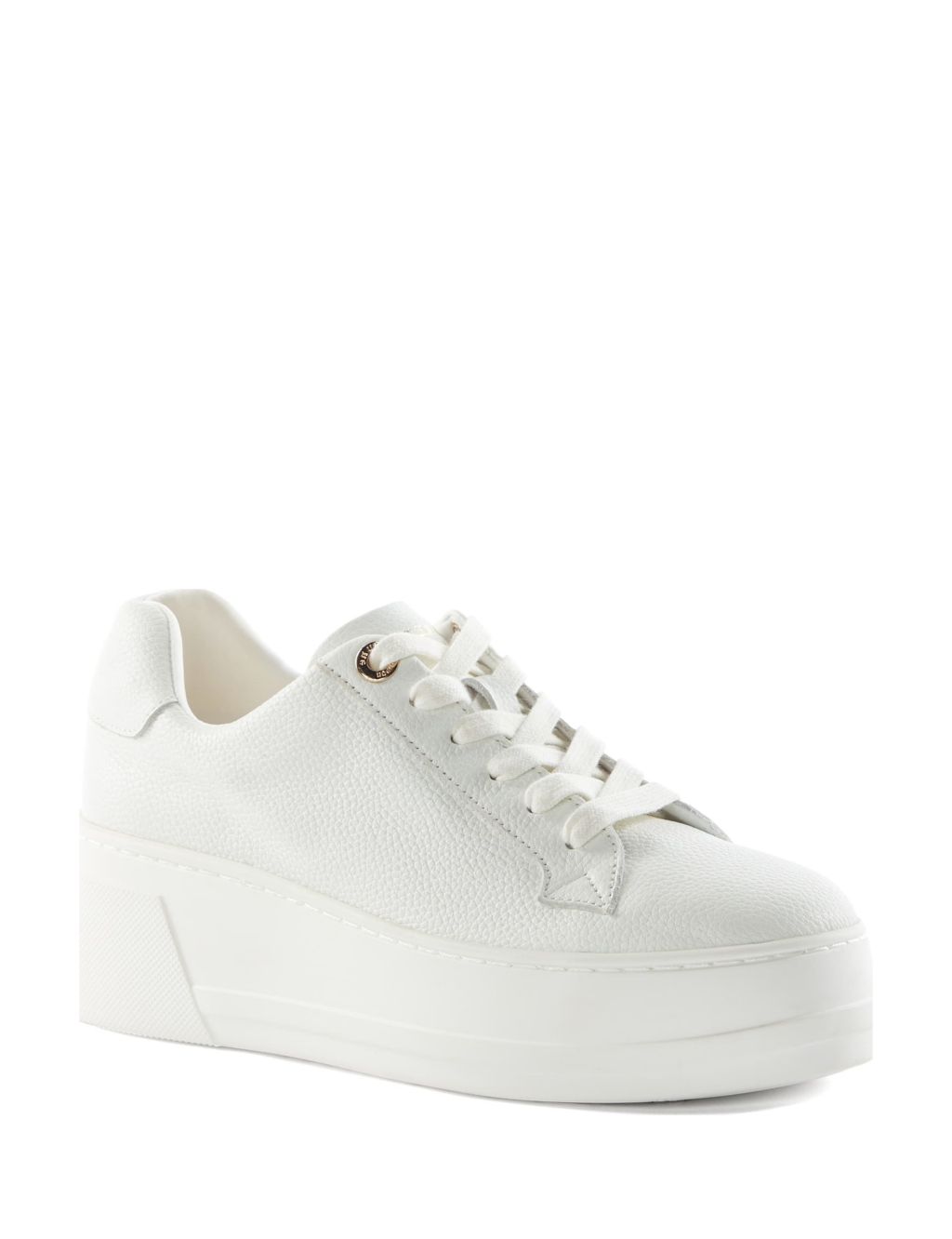 Leather Lace Up Chunky Trainers 1 of 5
