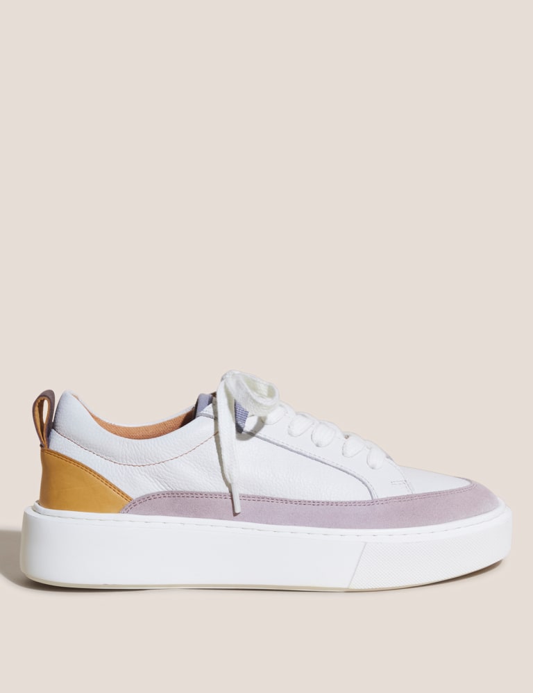 M&s womens white trainers best sale