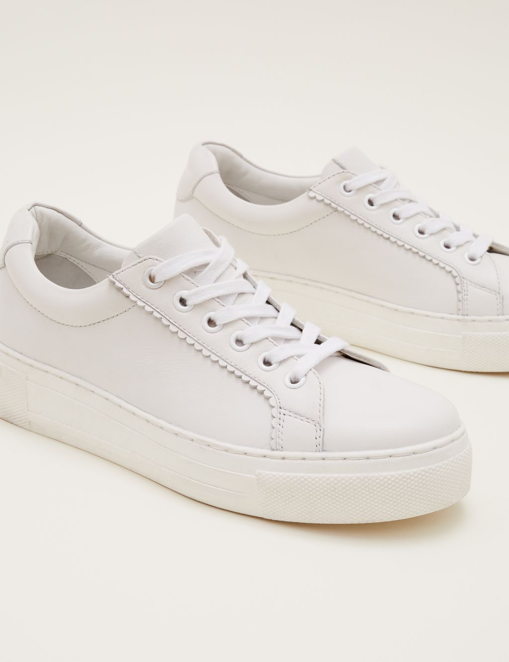Buy Leather Lace Up Chunky Trainers | Phase Eight | M&S