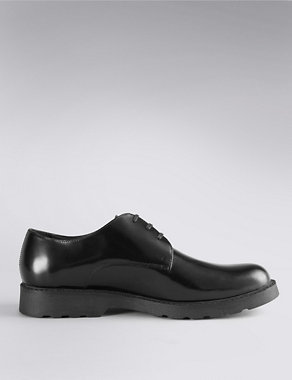 Leather Lace Up Derby Shoes Image 2 of 4