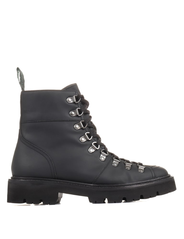 Leather Lace Up Flat Ankle Boots Jones Bootmaker M S