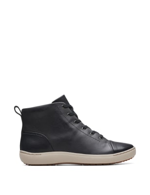 Clarks high cheap top sneakers