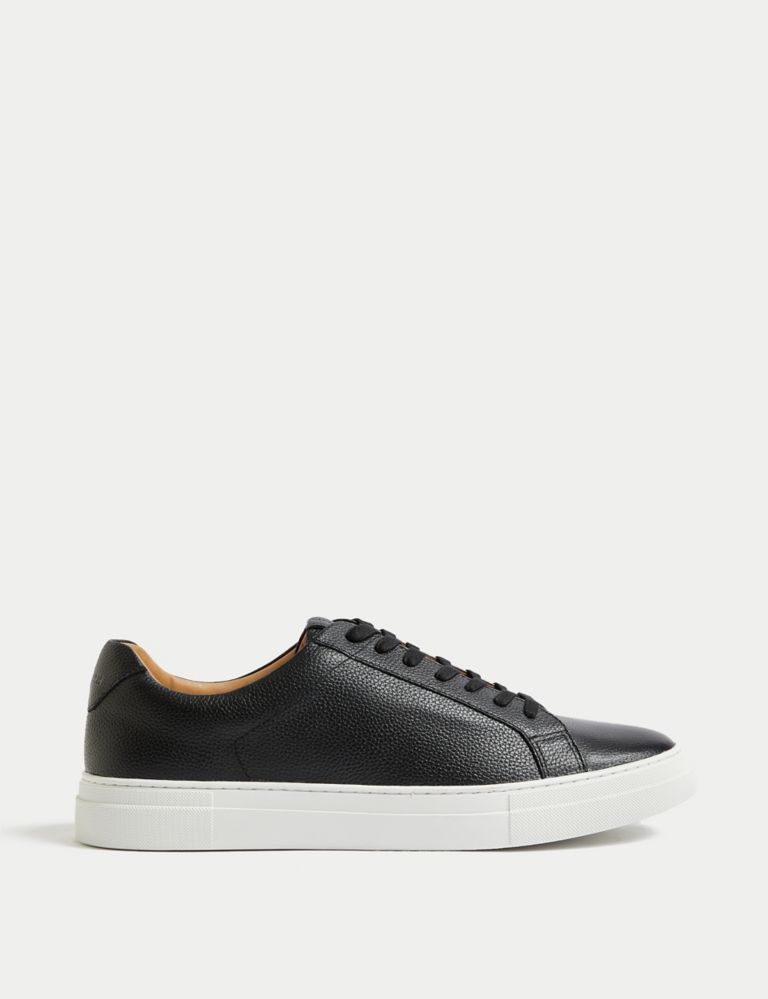 Leather Lace Up Trainers with Freshfeet™ | Autograph | M&S