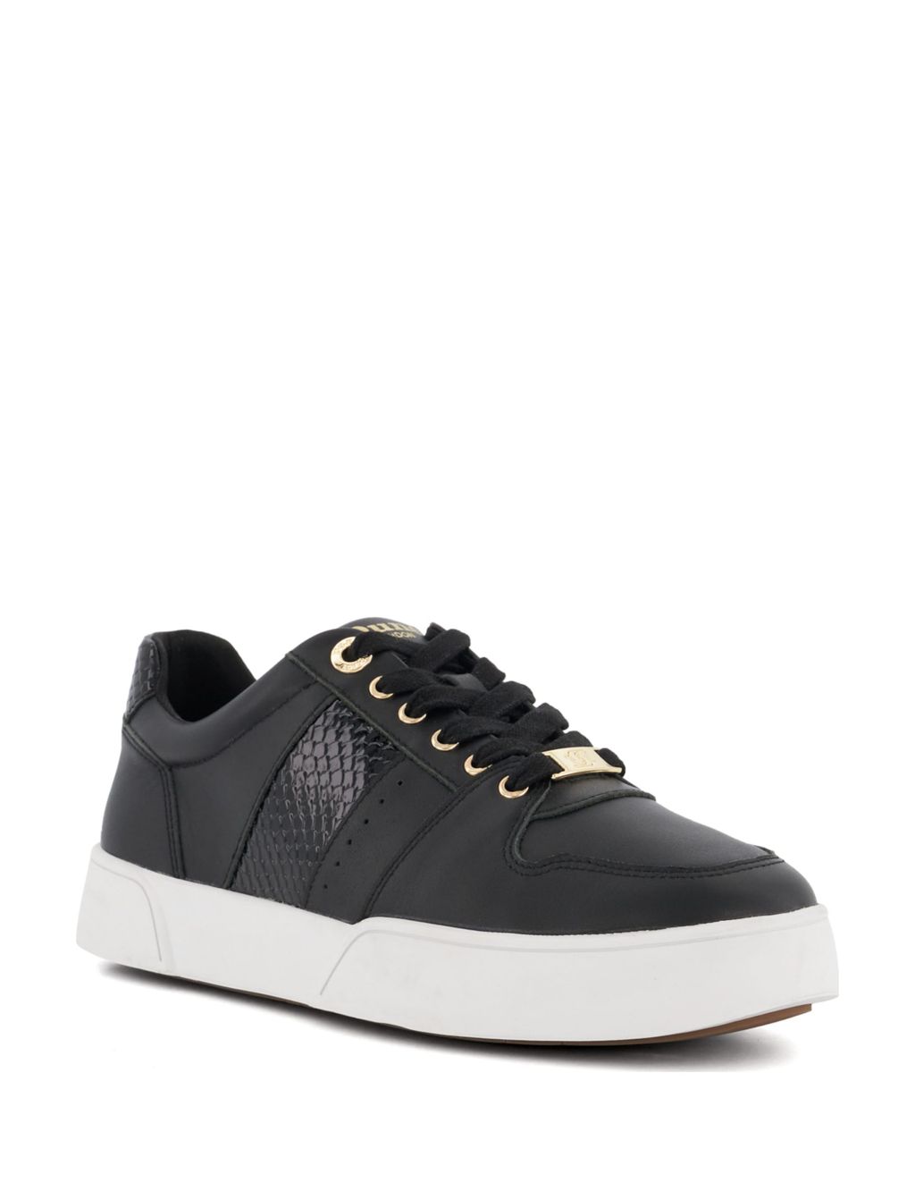 Leather Lace Up Trainers 1 of 4