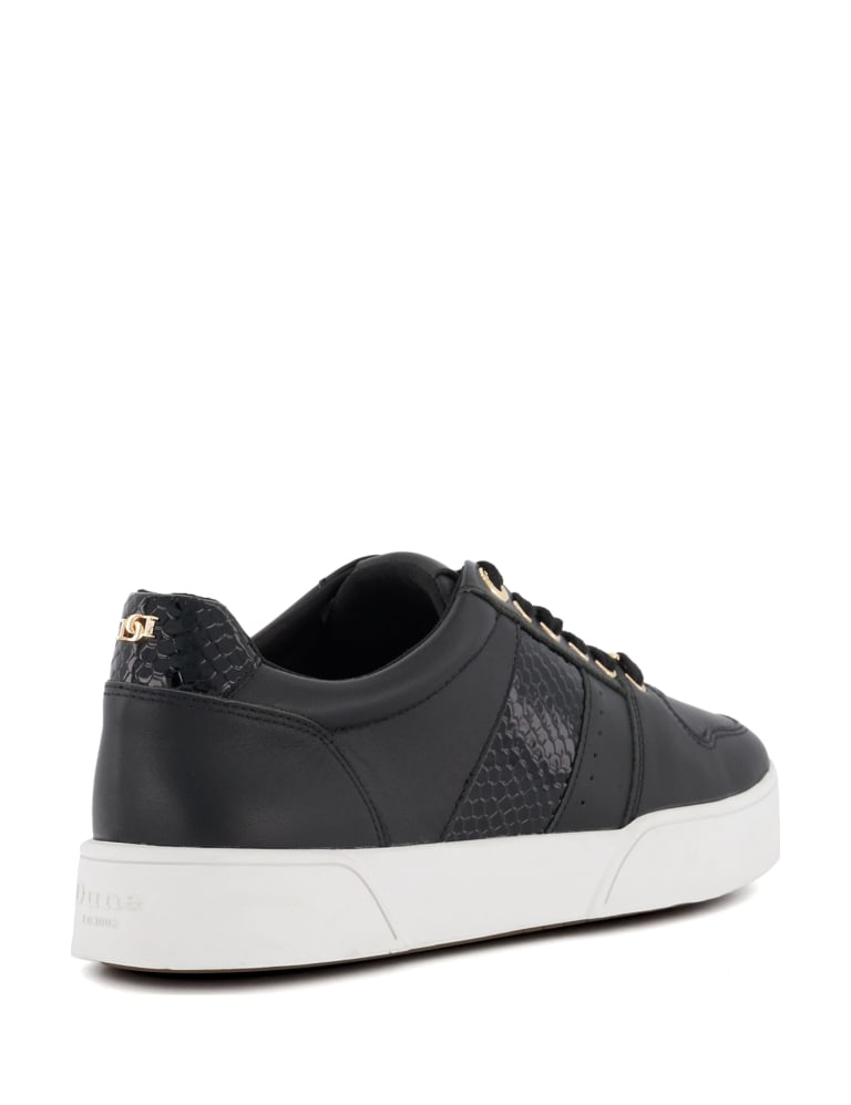 Leather Lace Up Trainers 4 of 4