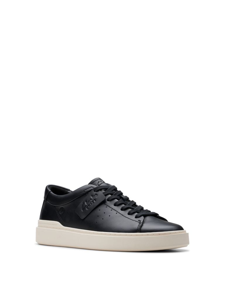 Leather Lace Up Trainers 3 of 6