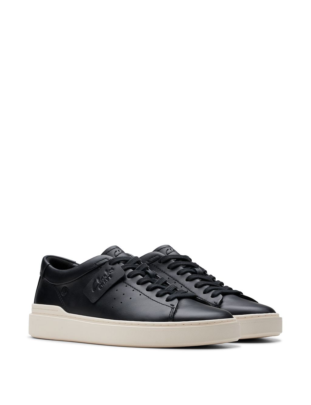 Leather Lace Up Trainers 1 of 6