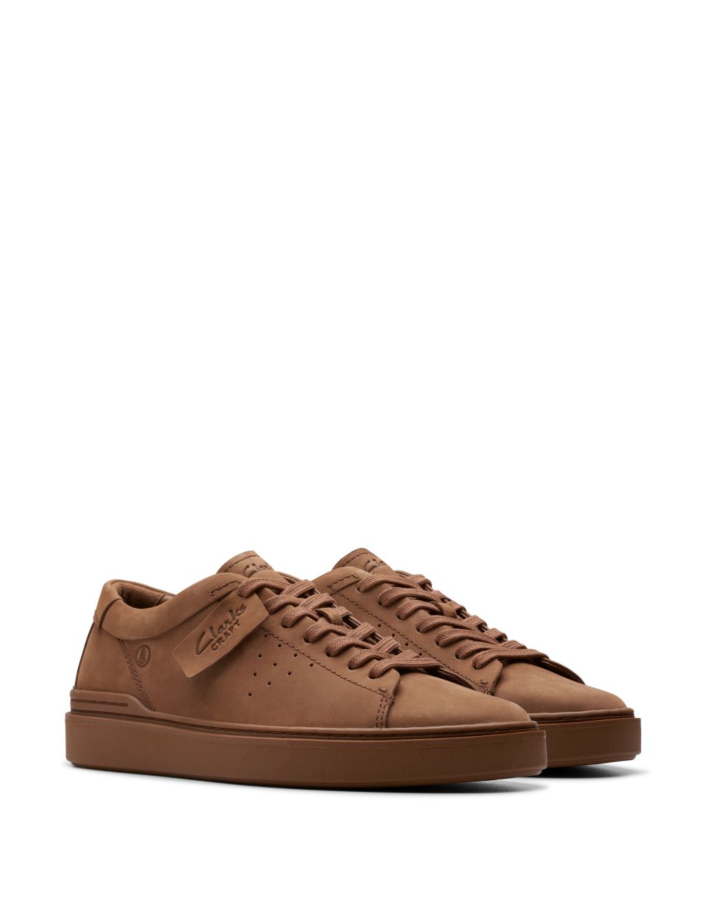 Leather Lace-Up Trainers 1 of 6