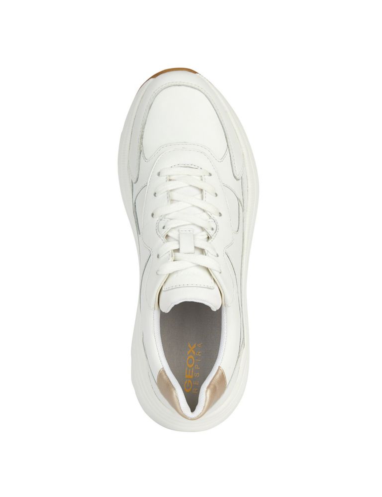 Leather Lace Up Trainers 5 of 6