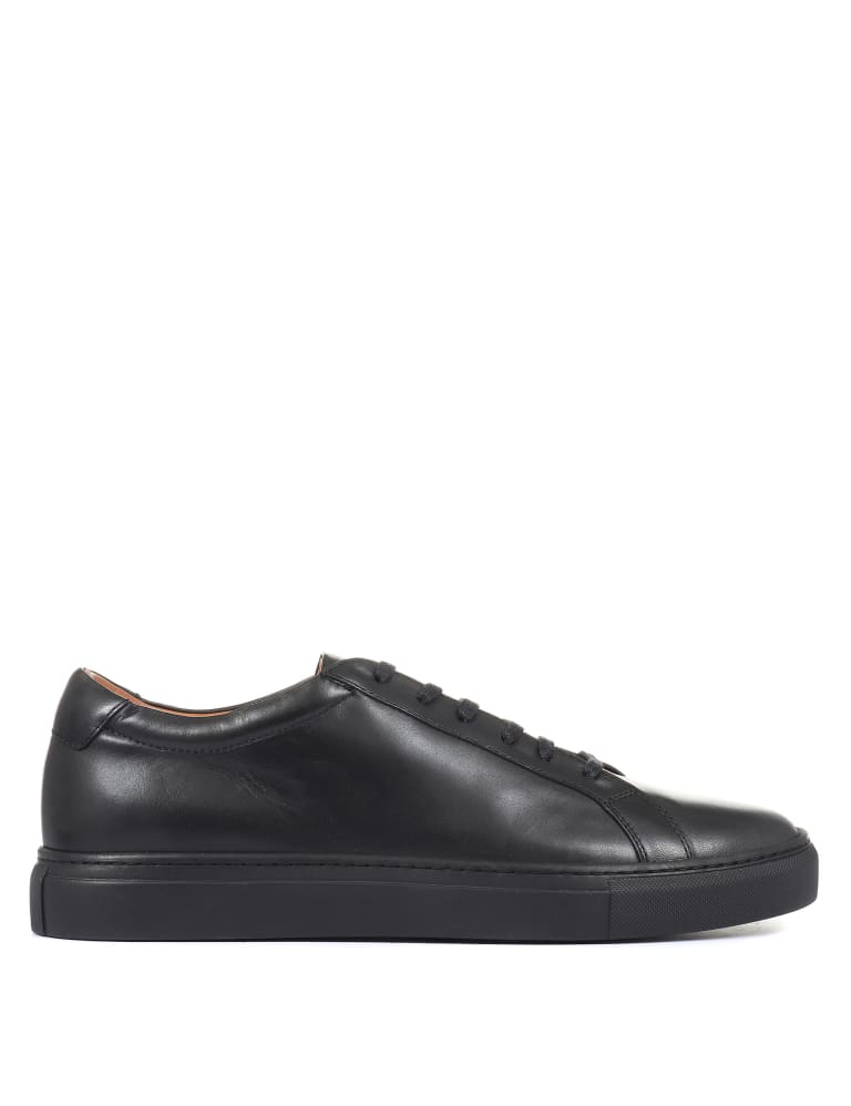 Leather Lace Up Trainers Jones Bootmaker M S