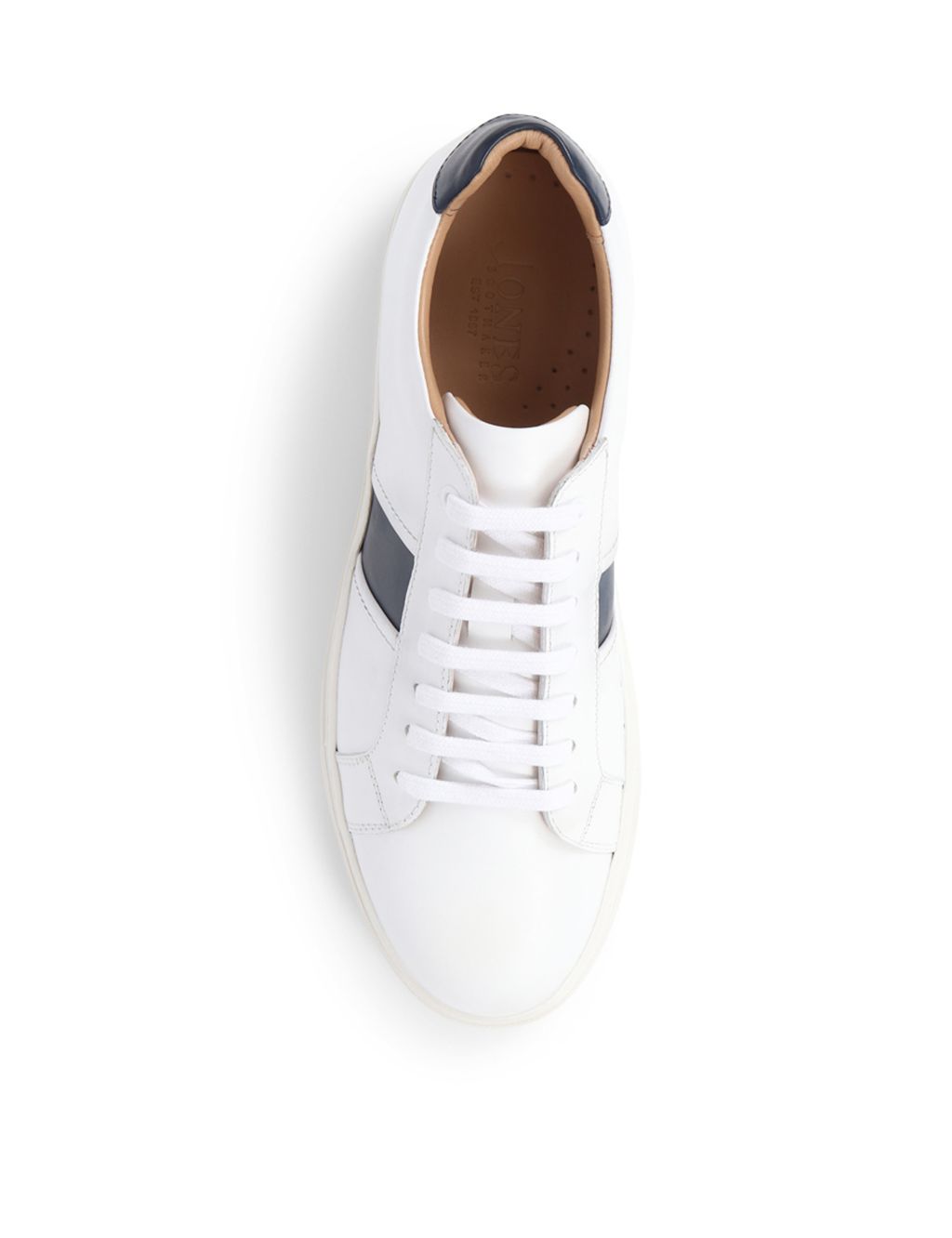 Leather Lace Up Trainers 4 of 7