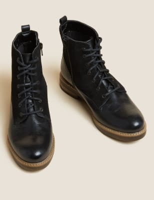 m&s ladies biker boots