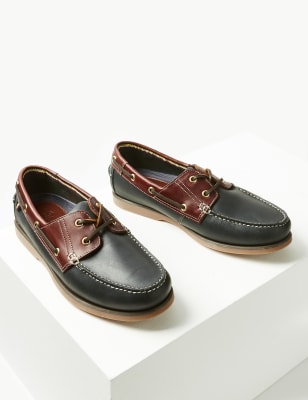 marks and spencer mens deck shoes
