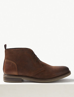 Leather Lace-up Chukka Boots Image 2 of 6