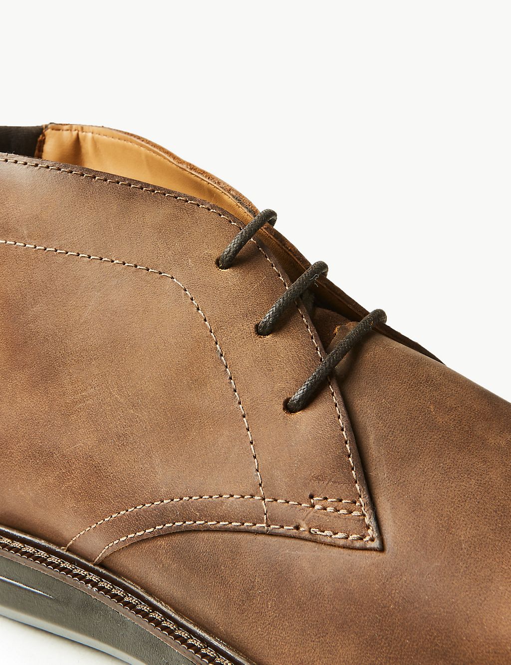 Leather Lace-up Chukka Boots 5 of 6