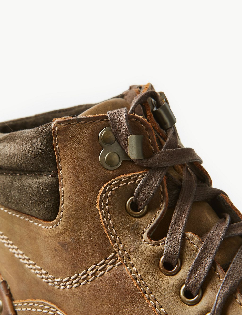 Leather Lace-up Chukka Boots 5 of 6