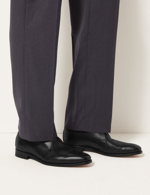 leather lace up derby shoes