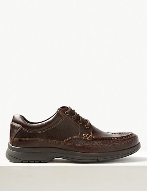 Leather Lace-up Derby Shoes Image 2 of 5