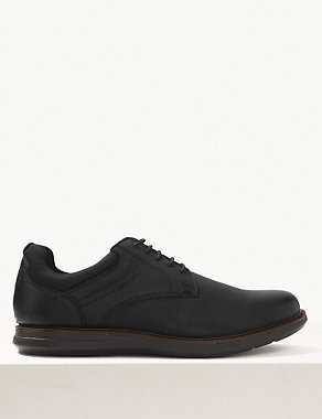 Leather Lace-up Derby Shoes Image 2 of 6