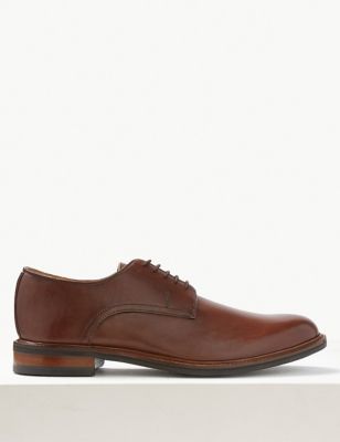 Leather Lace-up Derby Shoes Image 2 of 6