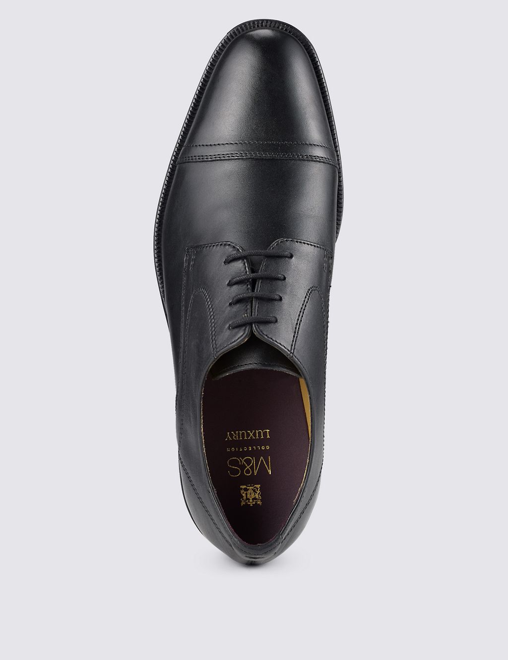 Leather Lace-up Derby Shoes 1 of 4