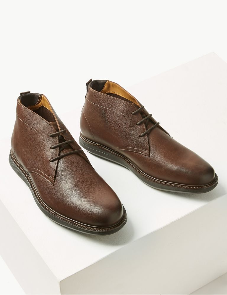 Leather Lace-up Derby Shoes 3 of 6