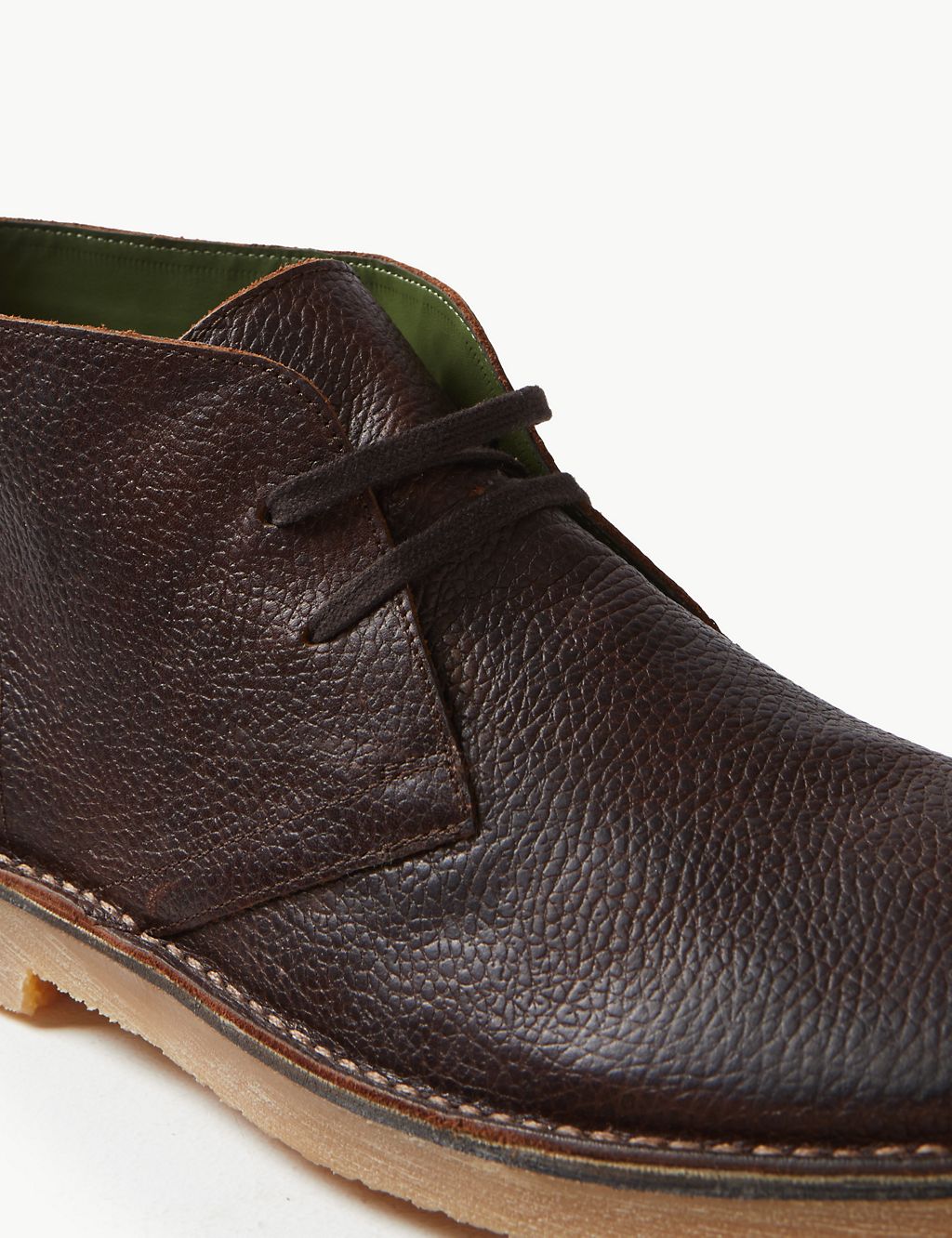 Leather Lace-up Desert Boots 2 of 4