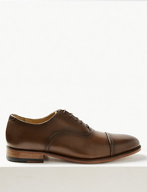 Leather Lace-up Oxford Shoes Image 2 of 6
