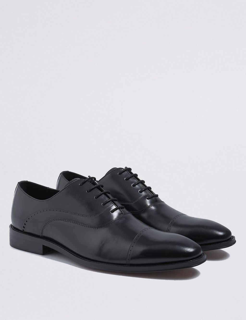 Leather Lace-up Oxford Shoes 2 of 6