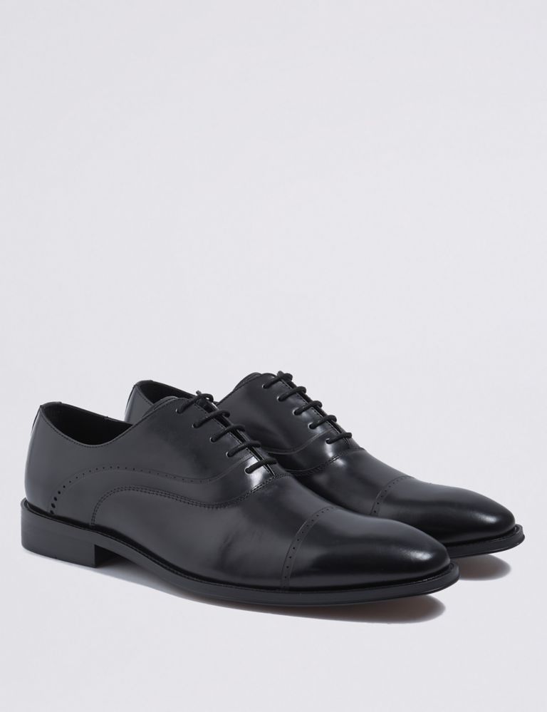 Leather Lace-up Oxford Shoes 3 of 6