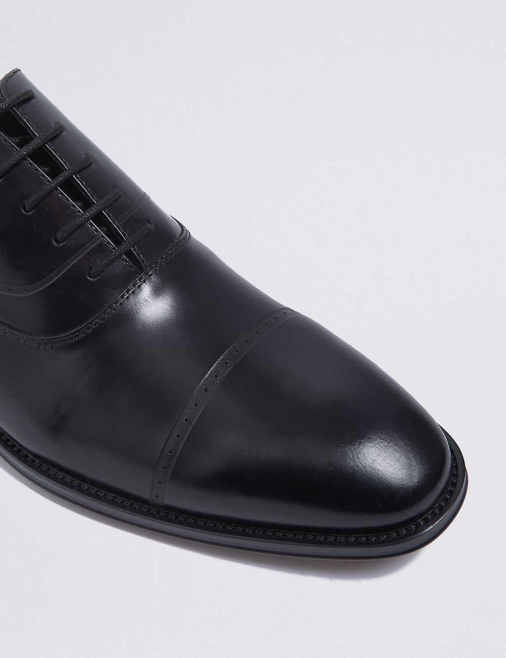 Leather Lace-up Oxford Shoes 6 of 6