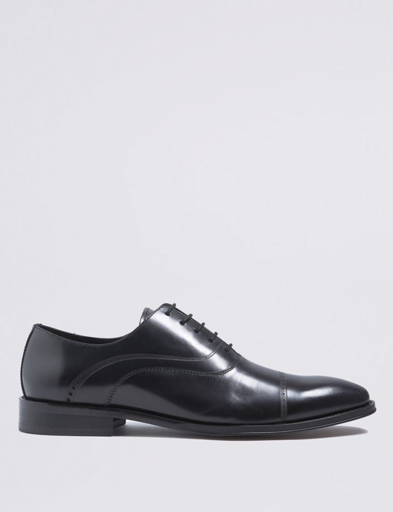 Leather Lace-up Oxford Shoes 2 of 6